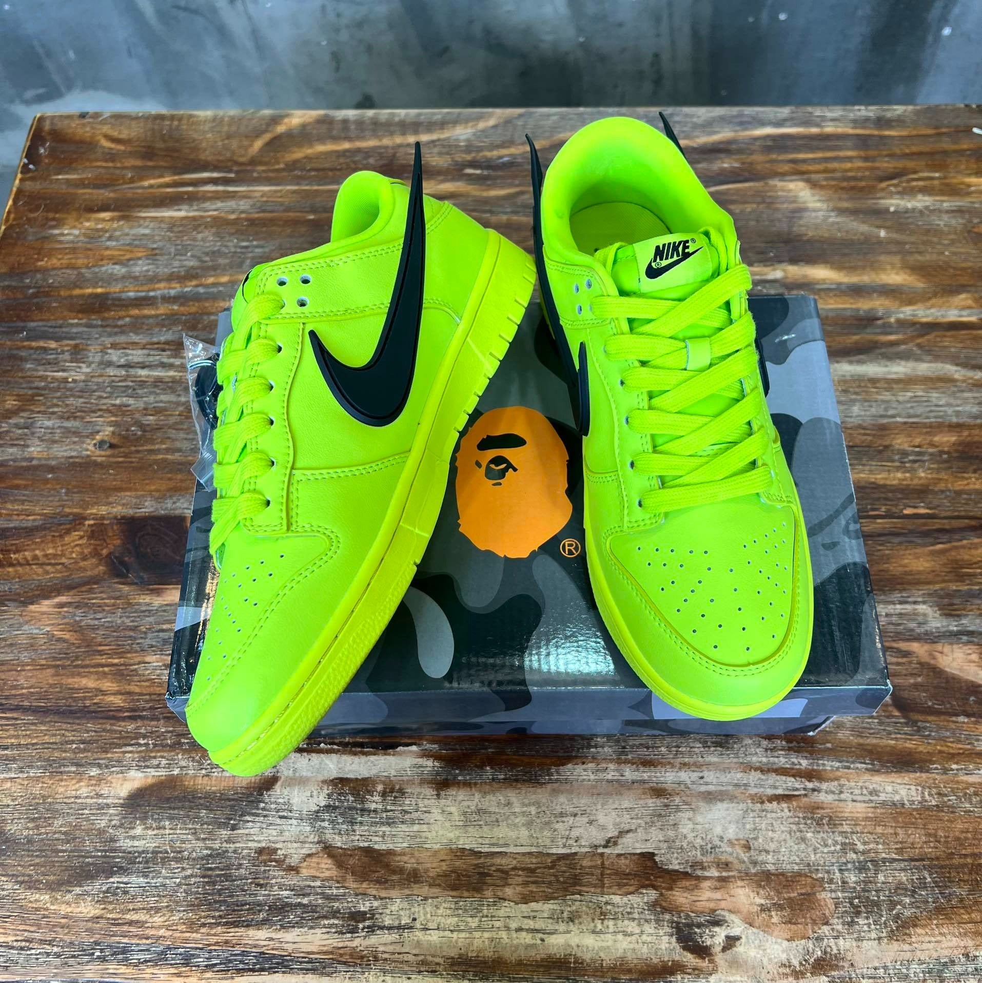 Nike Dunk Low x BAPE