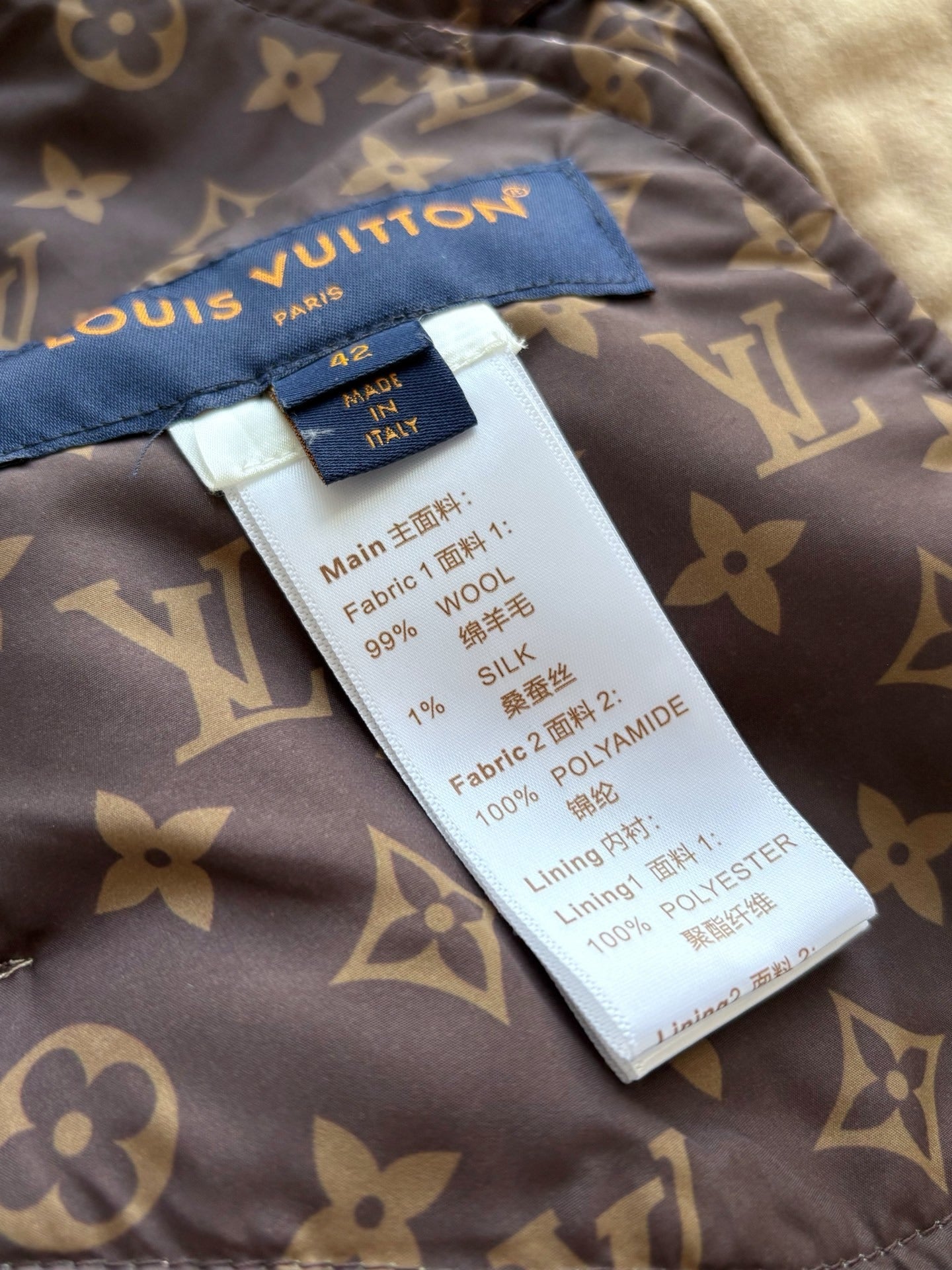 piumino Louis Vuitton