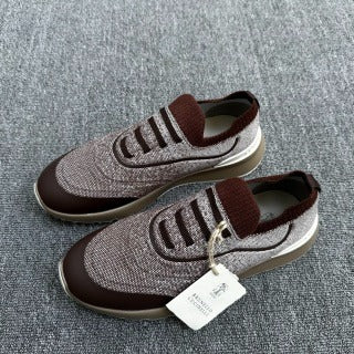 Sneakers Uomo Brunello Cucinelli – Maglia Tecnica e Stile Esclusivo