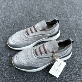 Sneakers Uomo Brunello Cucinelli – Maglia Tecnica e Stile Esclusivo